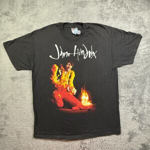 VTG 90s 1993 Jimi Hendrix The Ultimate Experience Band T Shirt Single Stitch XL